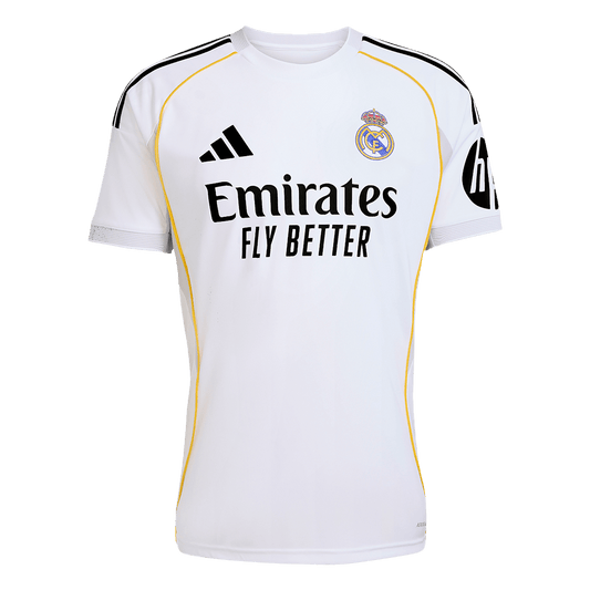 Real Madrid Soccer Jersey Home Custom Shirt 2025/26