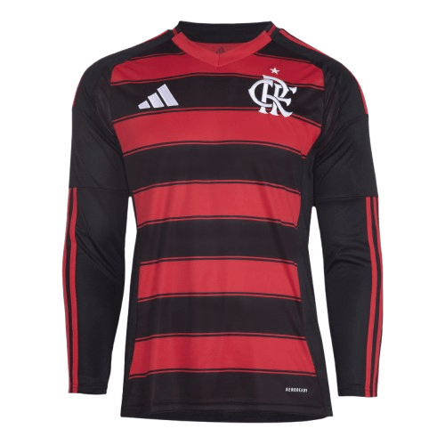 Flamengo 25/26 Home Jersey Long sleeve