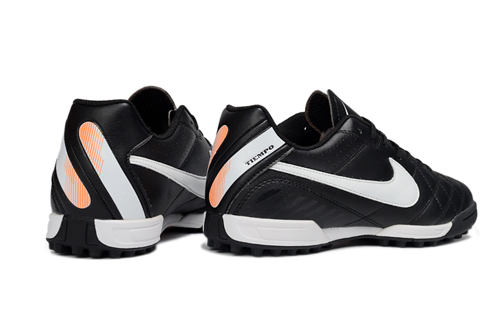 Nike Tiempo Ligera V TF Men's Turf Soccer Boots Cleats Shoes - Black/White