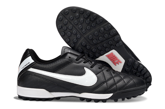 Nike Tiempo Ligera V TF Men's Turf Soccer Boots Cleats Shoes - Black/White