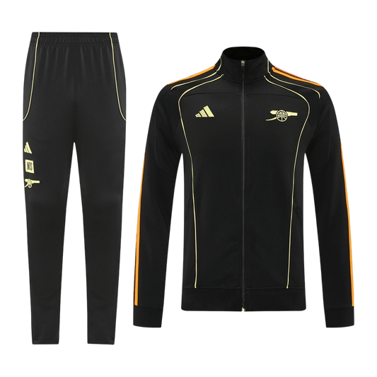 Arsenal Jacket Tracksuit 2025/26 Black