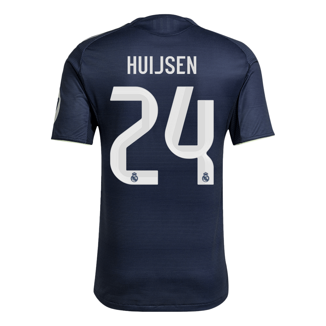 HUIJSEN #24 Real Madrid Away Authentic Soccer Jersey 2025/26