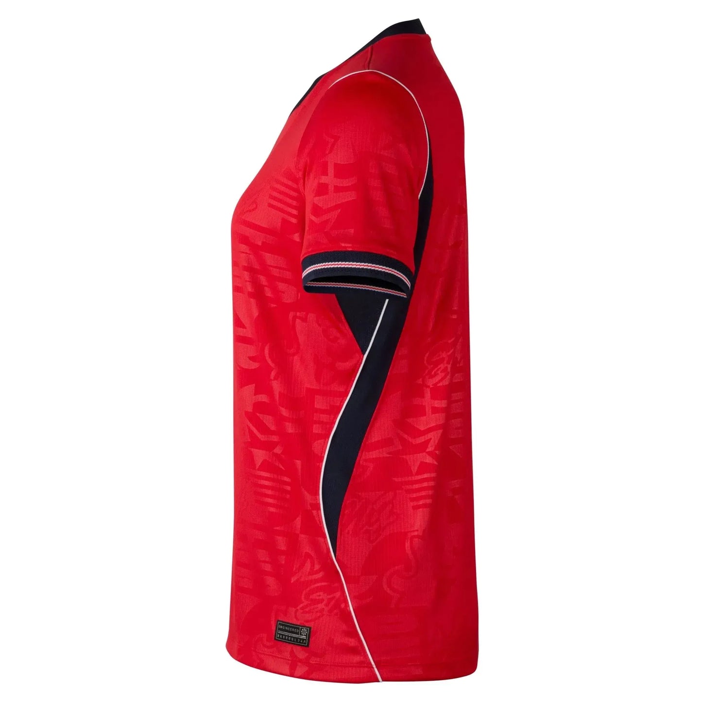 2026 England Women's Stadium Away Soccer Jersey side view