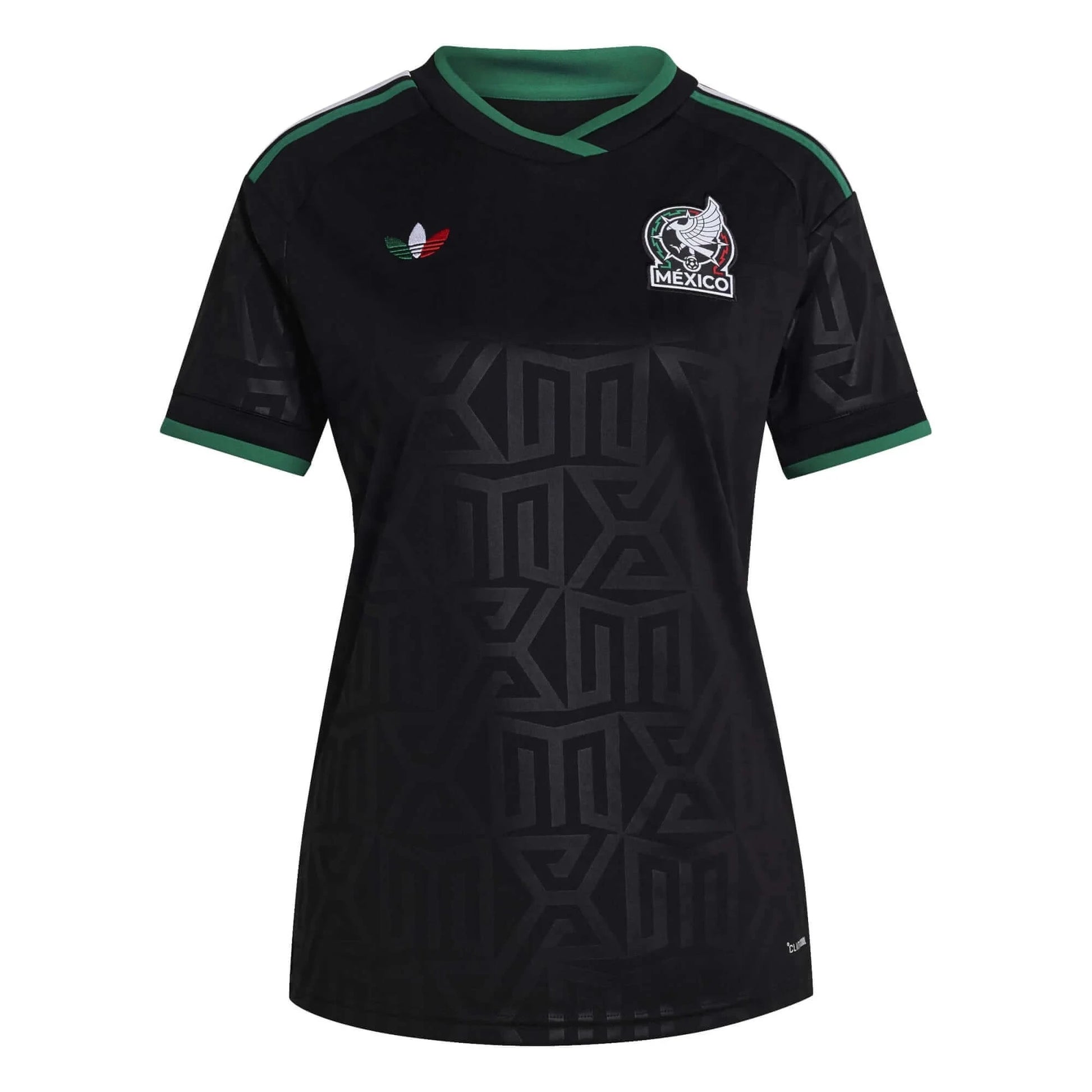 womens adidas green mexico national team home replica jersey Front View
