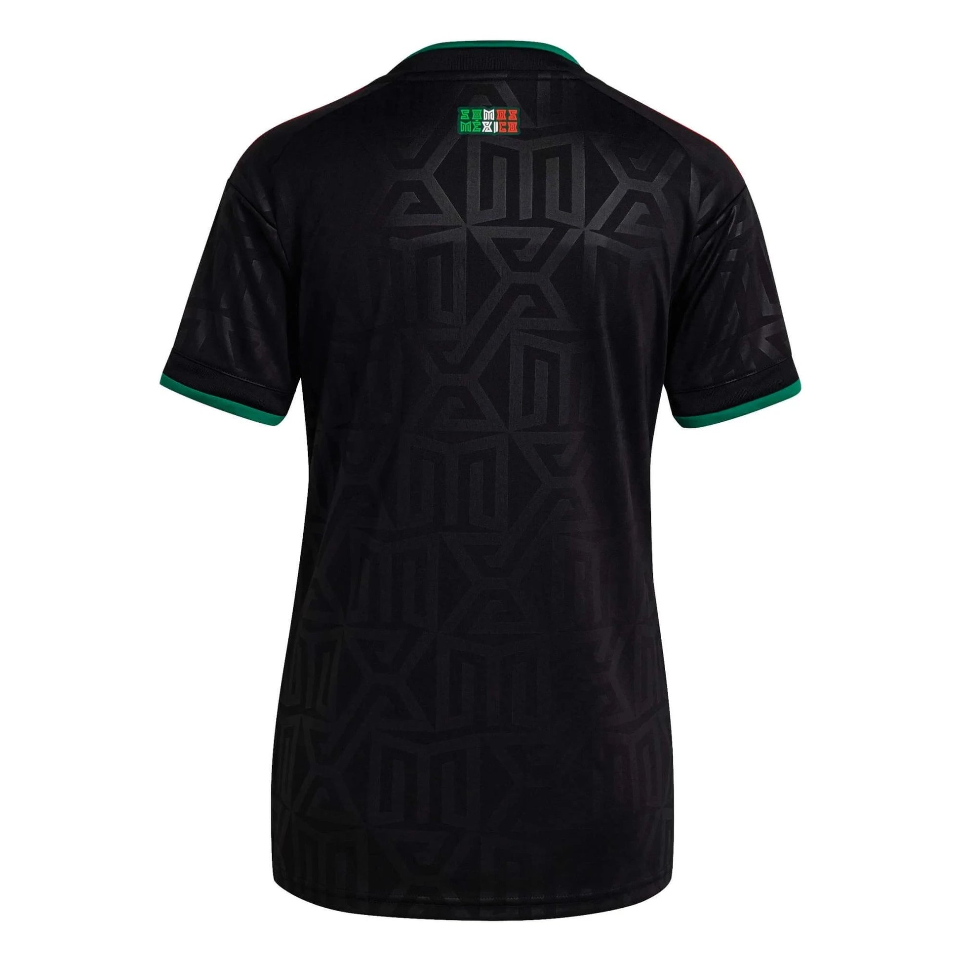 womens adidas green mexico national team home replica jersey Back View