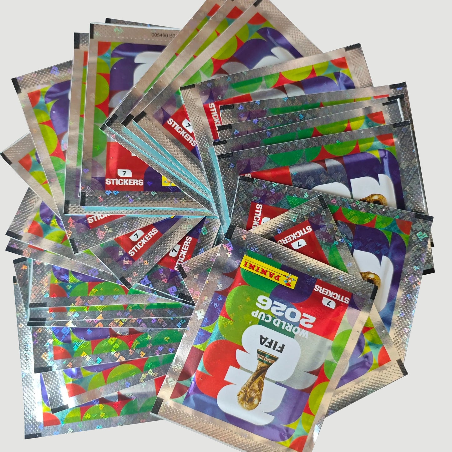 Collection officielle de vignettes Panini FIFA World Cup 2026™ - Boîte de 25 paquets - Kit Troisième mi-temps