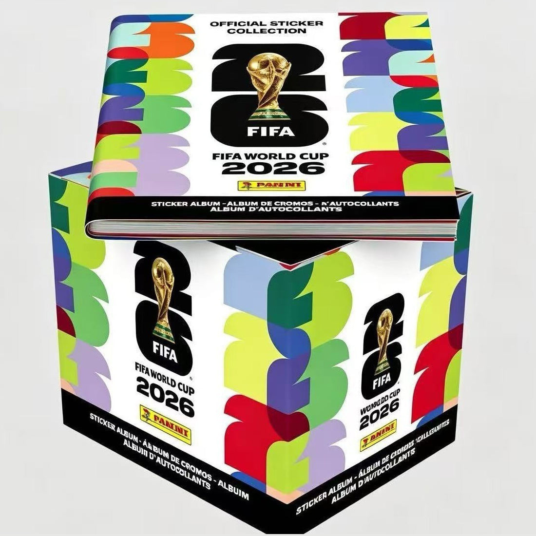Panini FIFA World Cup 2026 sticker collection 50 packs box and album bundle