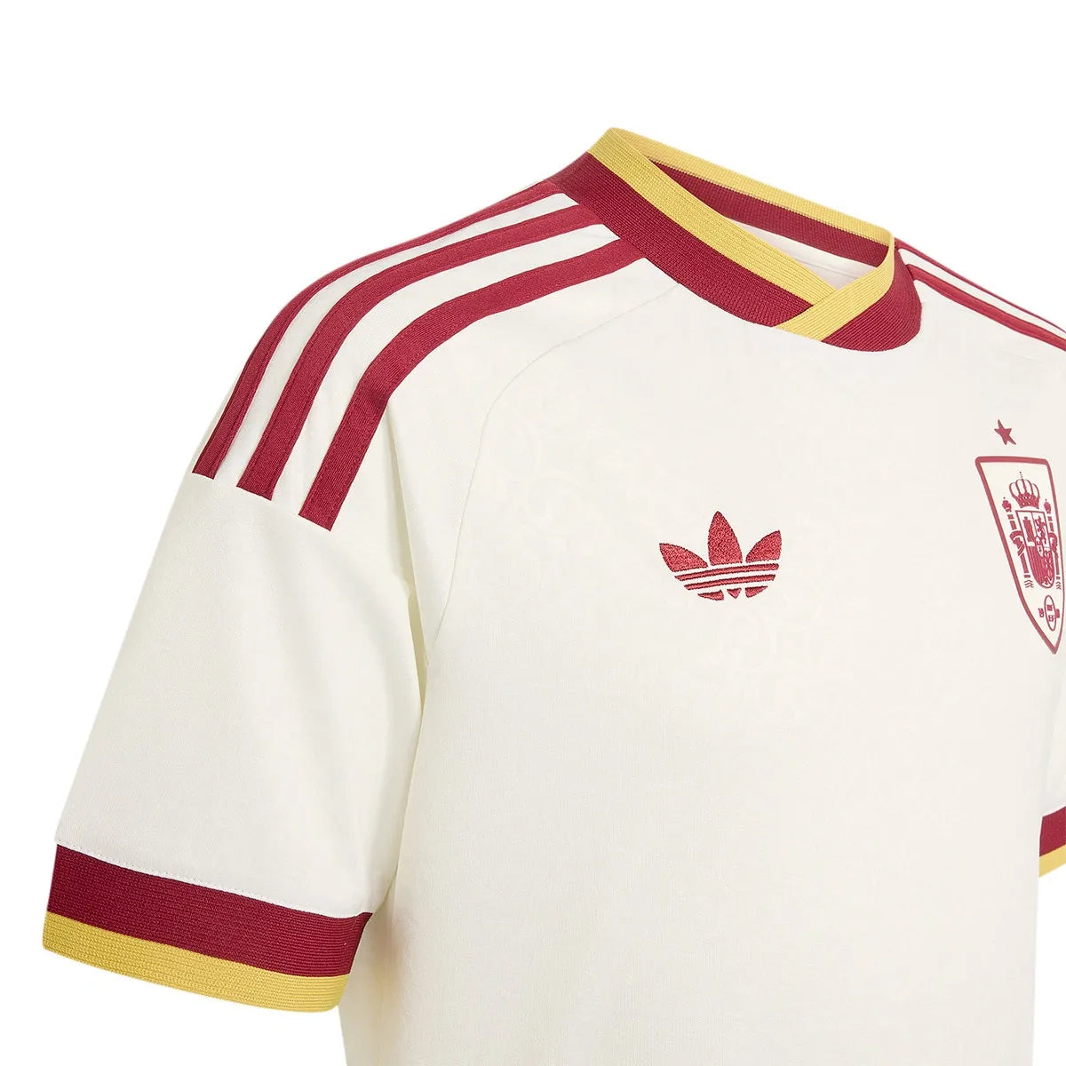 Spain 2026 World Cup Away Kids Stadium Replica Jersey details