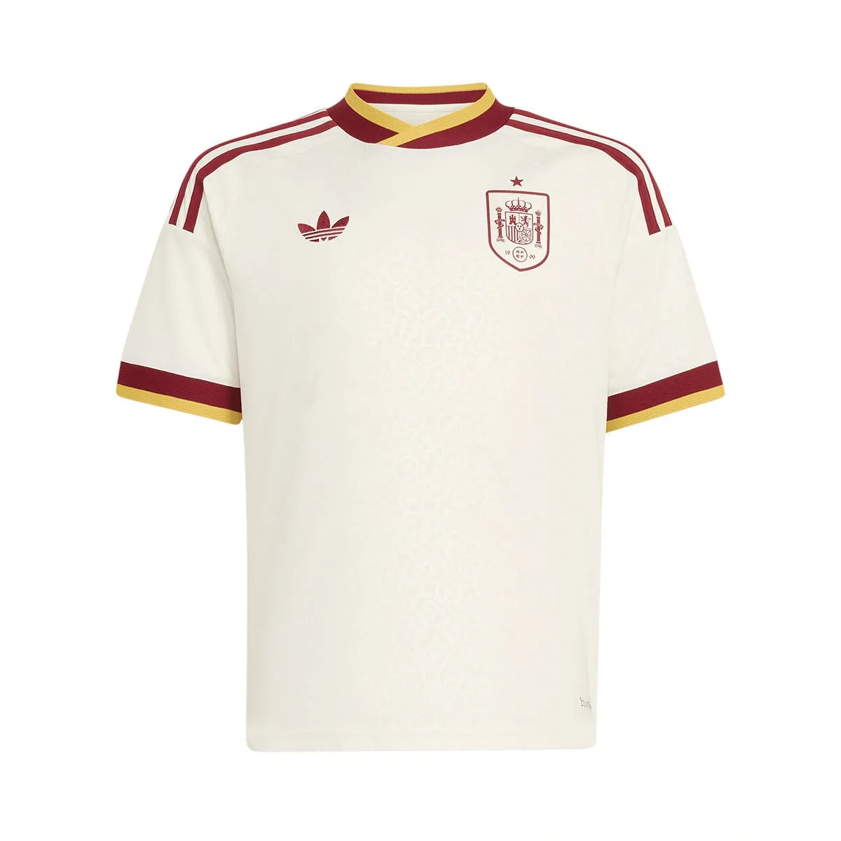 Spain 2026 World Cup Away Kids Stadium Replica Jersey front view