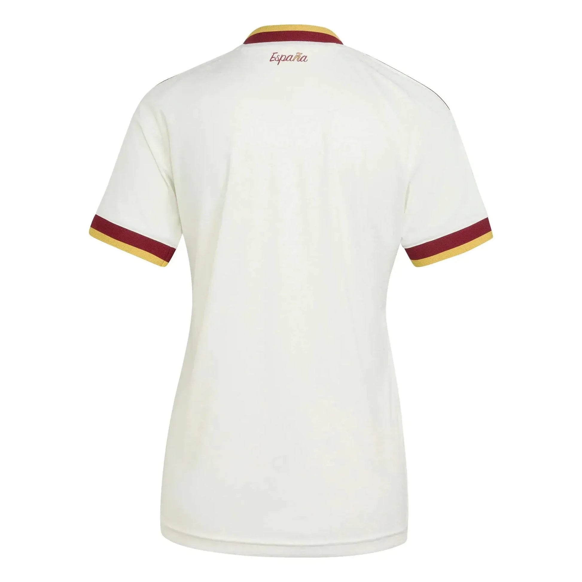 2026 Spain white jersey back view