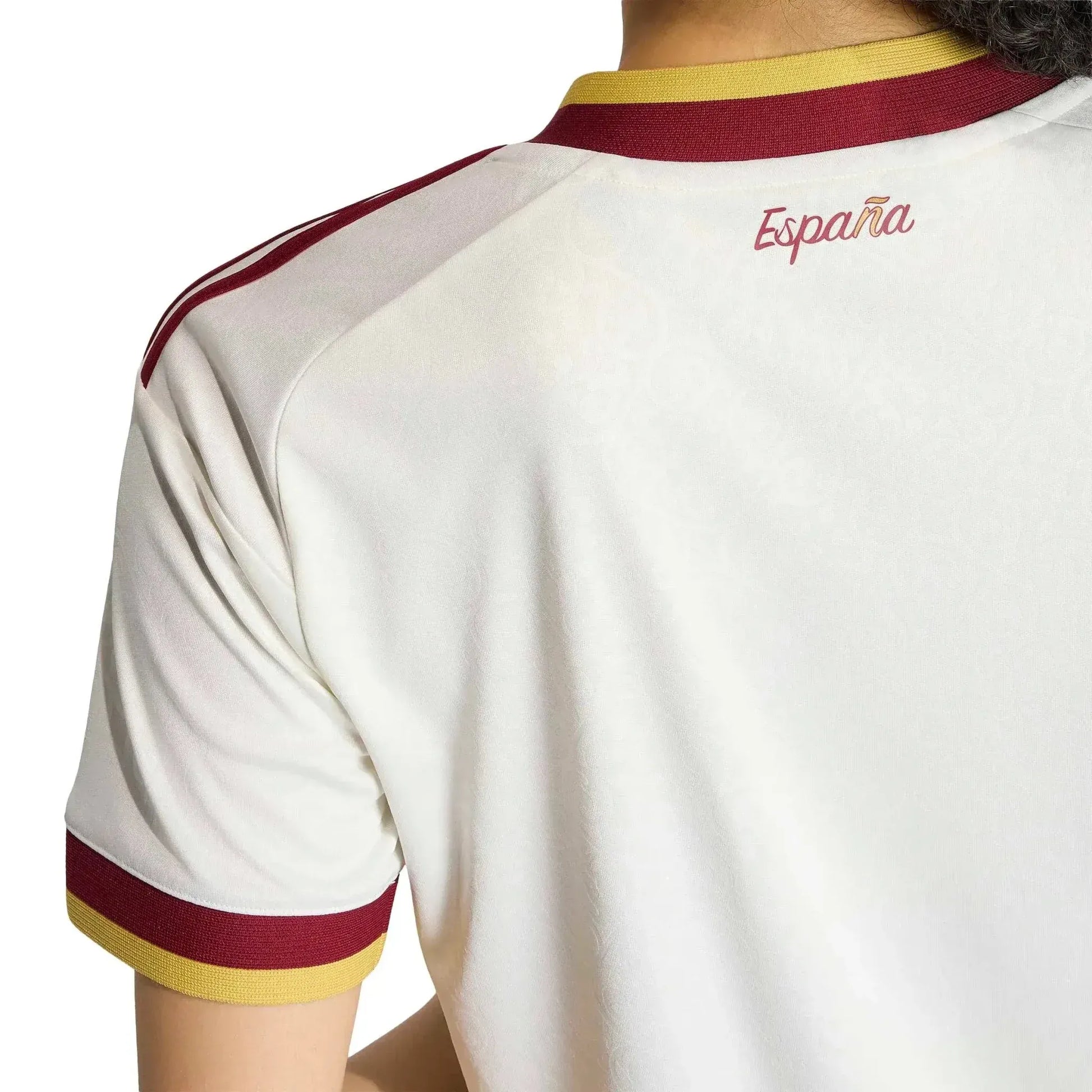 Spain away jersey neck details