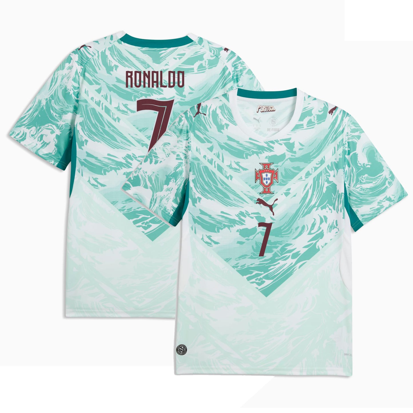 Portugal 2026 World Cup away Stadium Replica Jersey with Ronaldo #7 printing