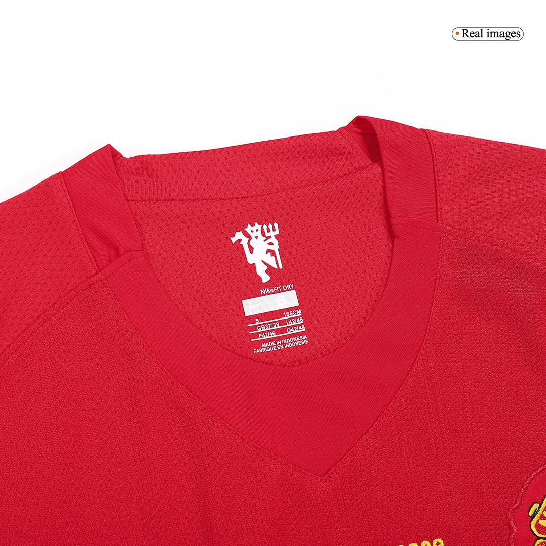 Retro Jersey ROONEY #10 Manchester United Retro Jersey Home Soccer Shirt 2007/08 - UCL Final