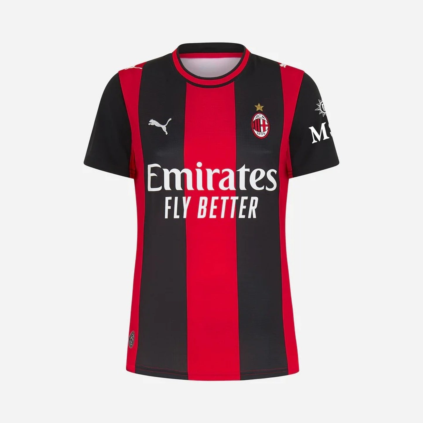 AC Milan 2026/27 women's home soccer jersey front view