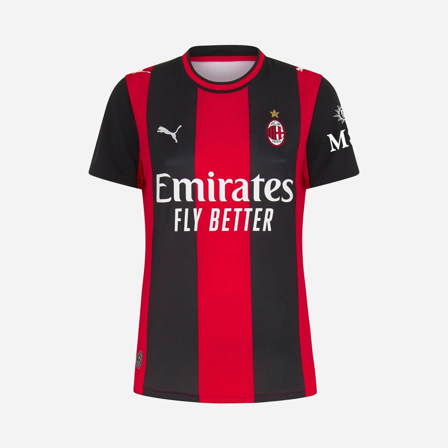 AC Milan 2026/27 home soccer jersey front view