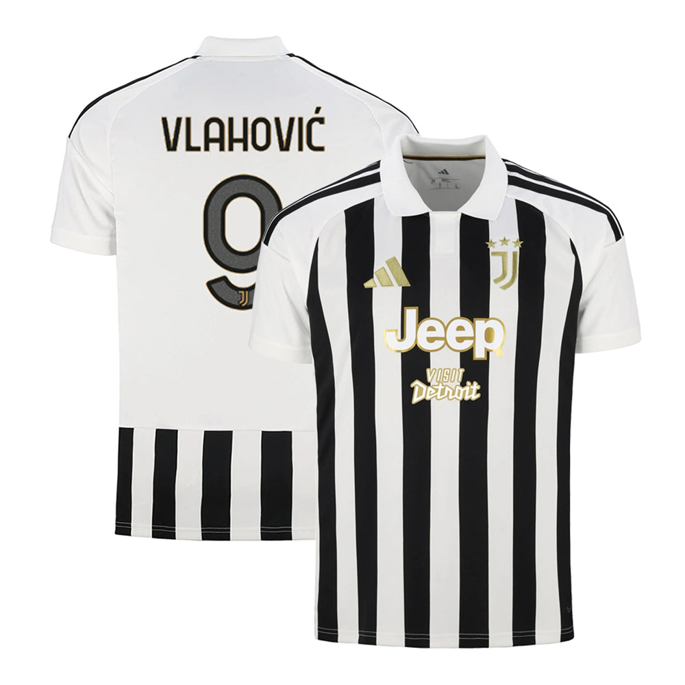 Juventus 2026/27 home stadium jersey with VLAHOVIĆ #9 custom print