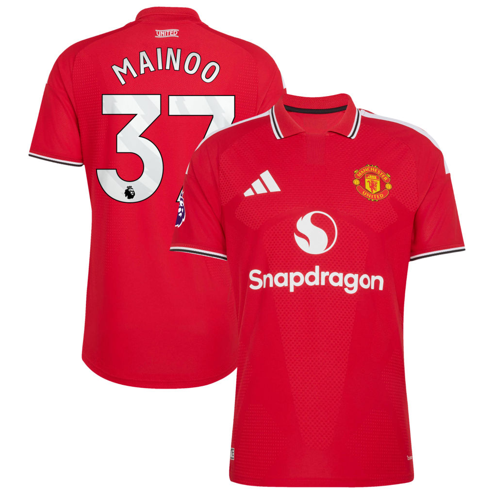Cunha 10 Manchester United 2026/27 Home Jersey with - Stadium Replica - Final Third Kit