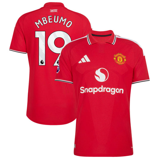 Manchester United 2026/27 Home Jersey with Mbeumo #19 Print - Stadium Replica - Final Third Kit