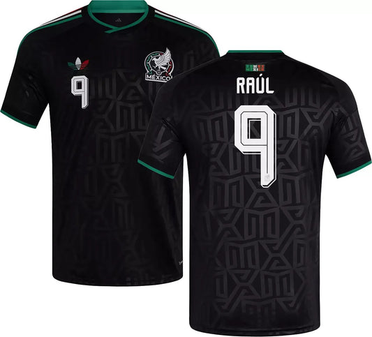 Mexico national team 2026 third soccer jersey with RAÚL #9 custom print