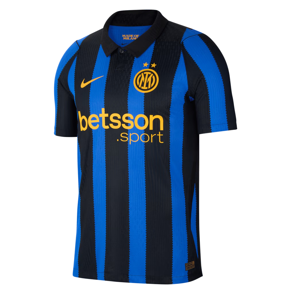 Inter Milan 2026/27 authentic home player version jersey front view
