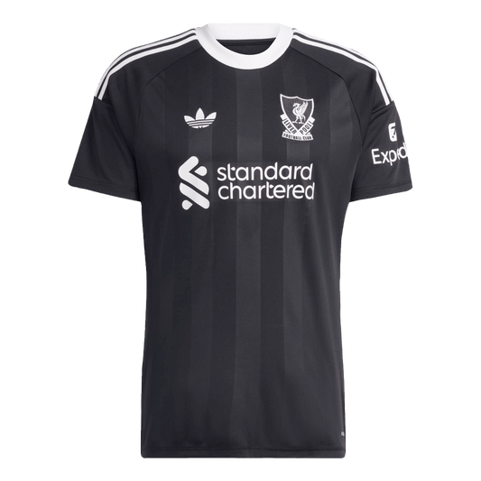 Liverpool Goalkeeper Soccer Jersey 2025/26 Black