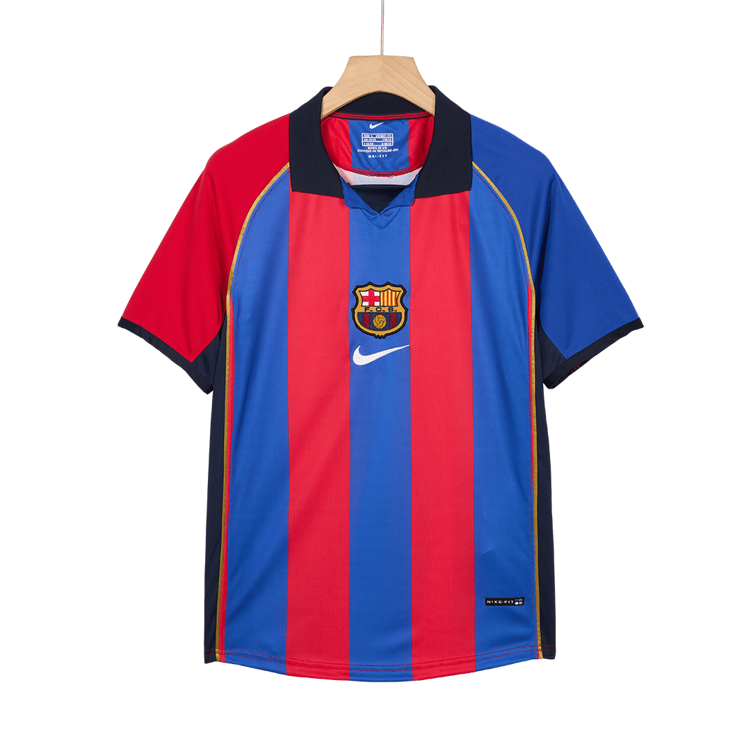 Retro Jersey Barcelona Retro Jersey Home Soccer Shirt 2001/02