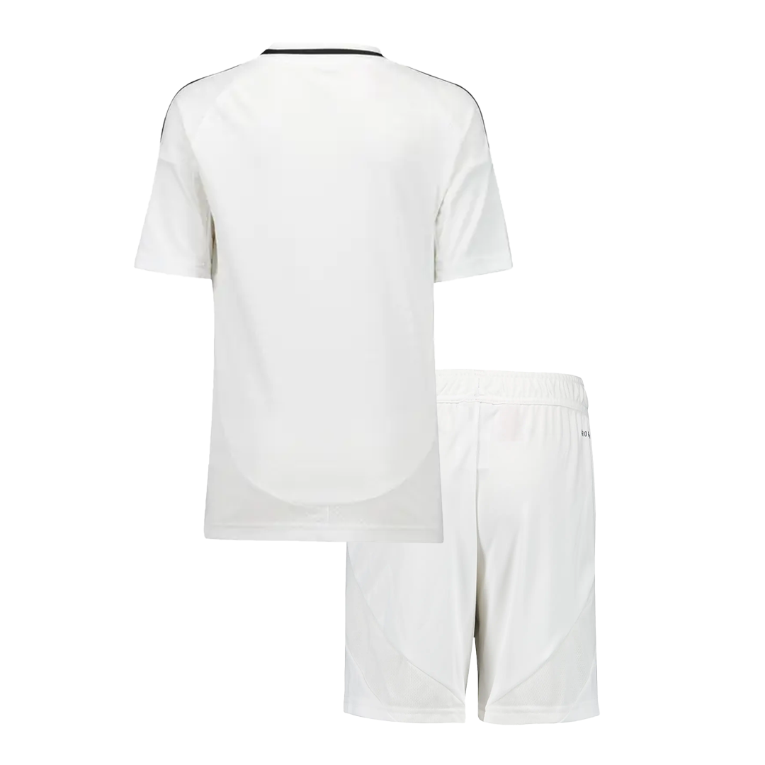 Gift-Kid's Real Madrid Home Soccer Jersey Kit (Shirt+Shorts) 2024/25