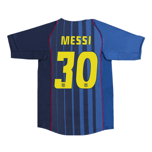 Retro Jersey MESSI #30 Barcelona Retro Jersey Away Soccer Shirt 2004/05
