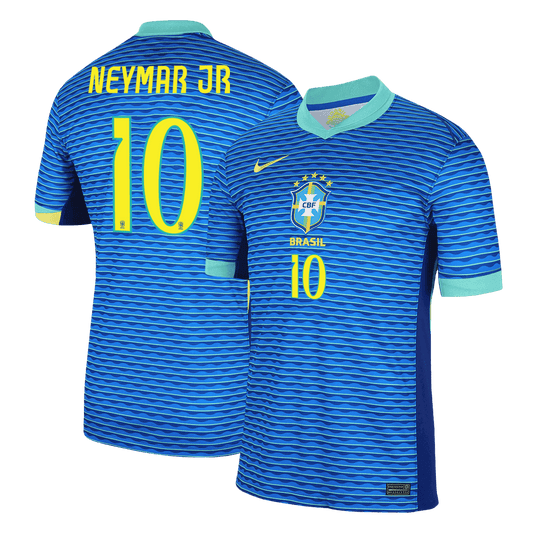 NEYMAR JR #10 Jersey Soccer Away Custom Shirt 2024
