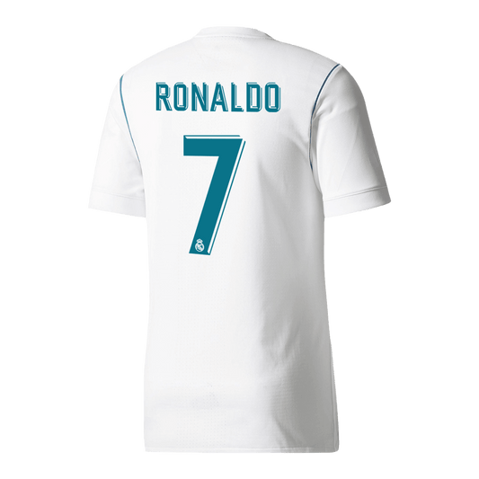 Retro Jersey RONALDO #7 Real Madrid Retro Jersey Home Soccer Shirt 2017/18