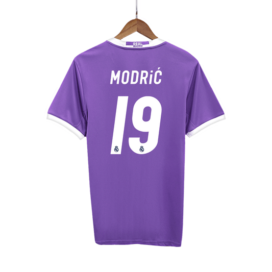 MODRIC #19 Real Madrid Retro Jersey Away Soccer Shirt 2016/17