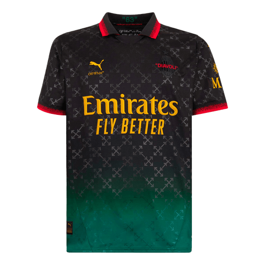 Gift-AC Milan Fourth Away Soccer Jersey 2024/25
