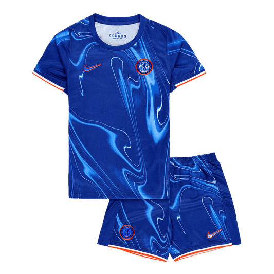 Kid's Chelsea Home Soccer Jersey Kit(Shirt+Shorts) 2024/25