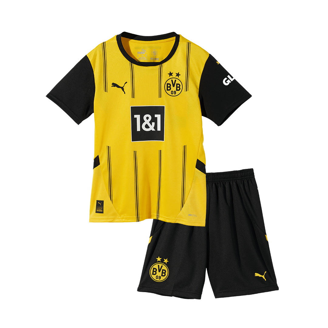 Kids Borussia Dortmund Home Soccer Kits 2024/25