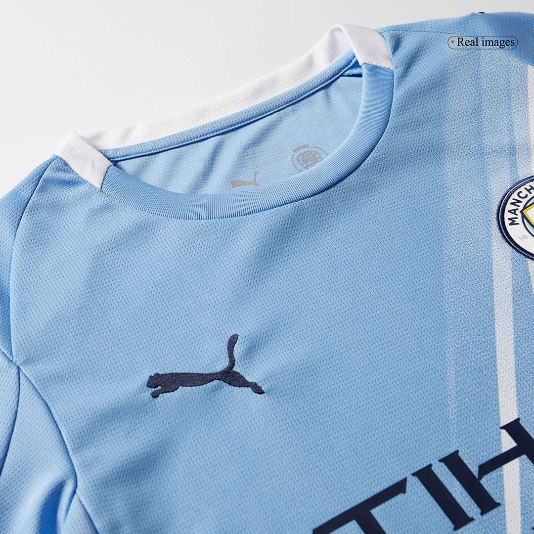 FODEN #47 Manchester City Home Soccer Jersey 2025/26 Blue