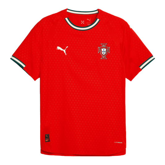 Authentic Portugal Home Soccer Jersey 2025 Red