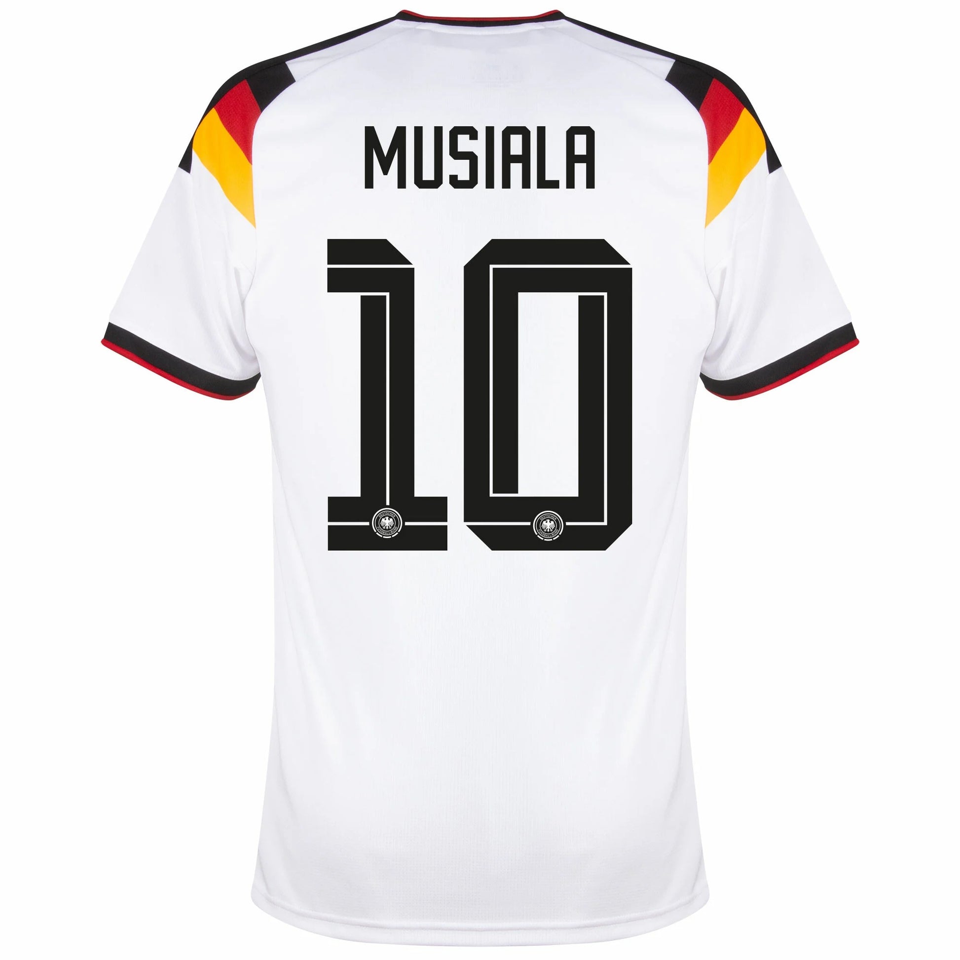 Germany 2026 World Cup Home Stadium Replica Jersey with Wirtz #17 printing back view