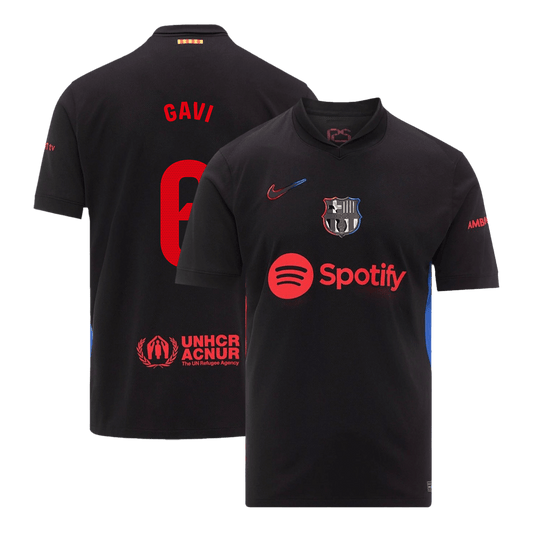 Barcelona GAVI #6 Soccer Jersey Away Custom Shirt 2024/25