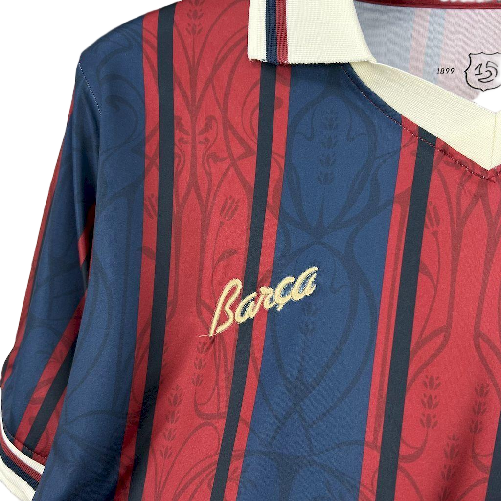 Barcelona Modernist Soccer Jersey 2025/26