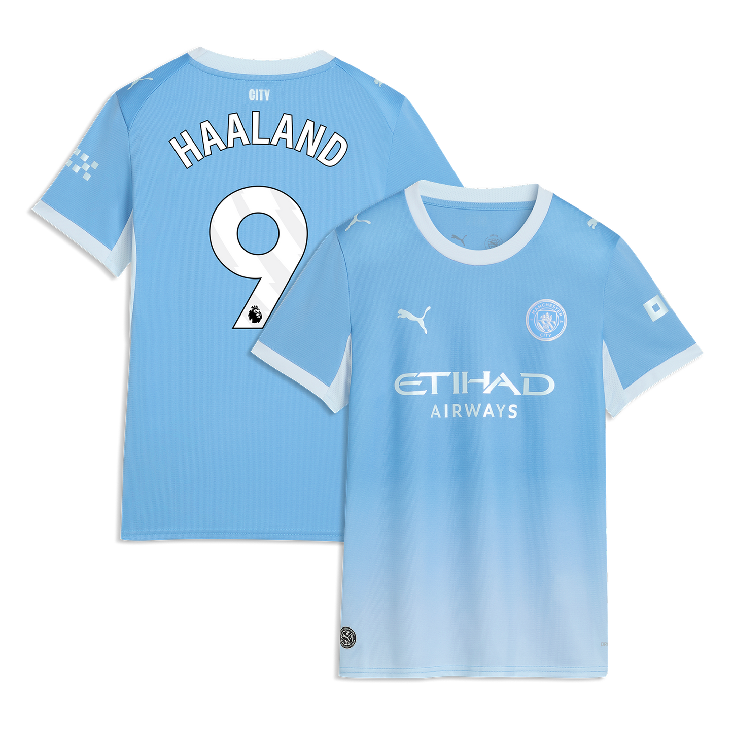Manchester City Women's 2026/27 Home Replica Jersey - Haaland #9
