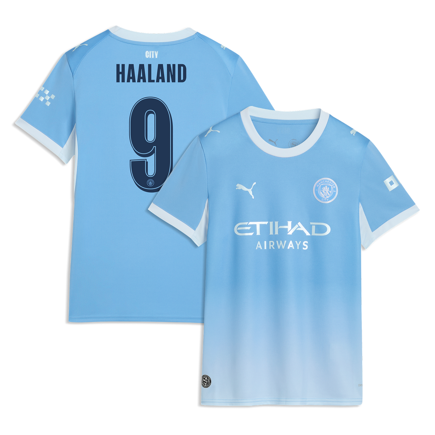 Manchester City Women's 2026/27 Home Replica Jersey - Haaland #9