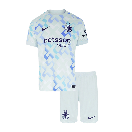 Inter Milan Away Kids Soccer Jerseys Kit 2025/26
