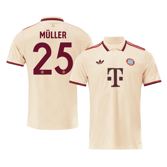 M¨¹LLER  #25 Bayern Munich Third Away Soccer Jersey 2024/25