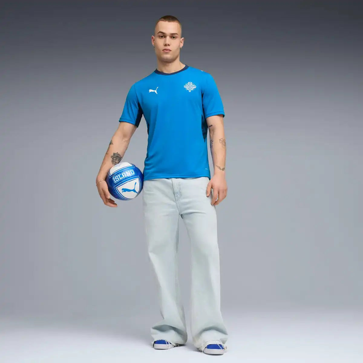 Men's Iceland 2026 World Cup Home Soccer Football Jersey