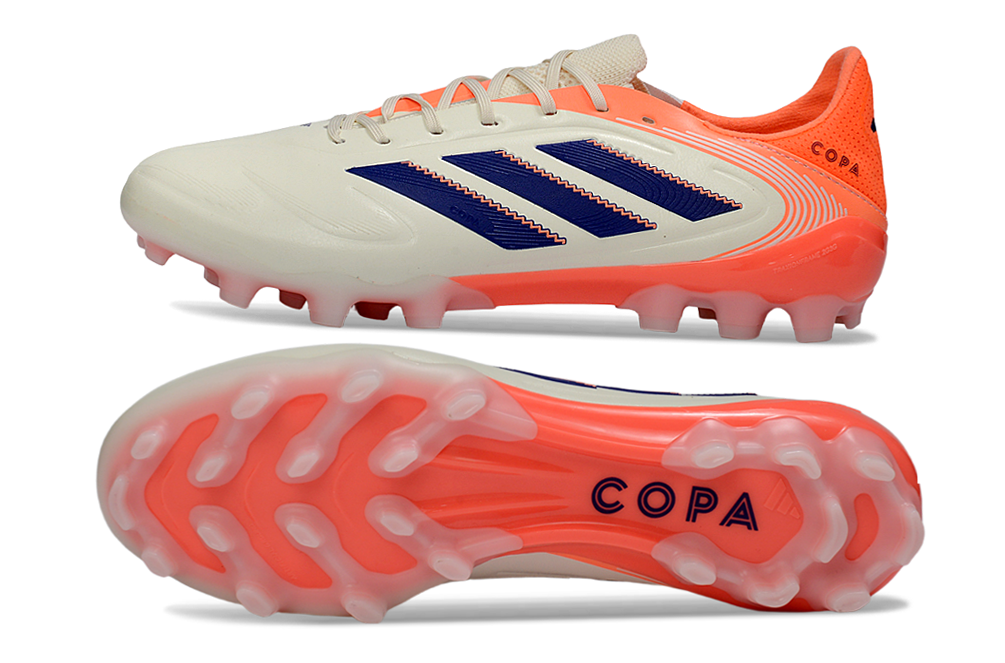 adidas Men's Copa Pure III Elite FG White/Red/Black Soccer Cleats & Shoes