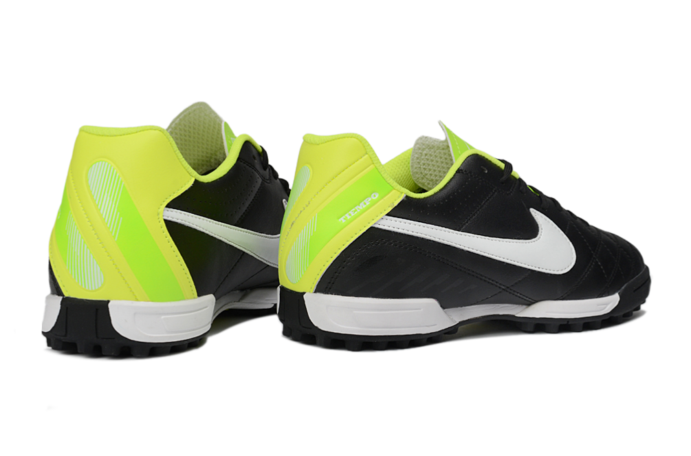 Nike Tiempo Ligera V TF Men's Turf Soccer Boots Cleats Shoes - Black/White