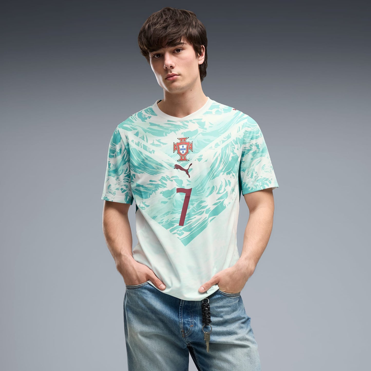 Portugal National Team 2026 Roanldo 7 Match Away Football Soccer Jersey
