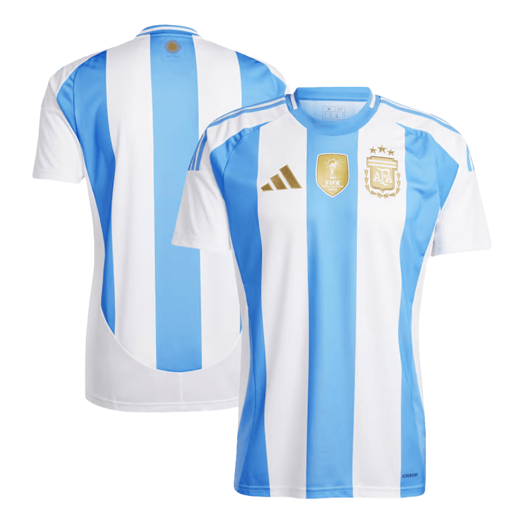 Argentina Soccer Jersey Home Custom Shirt 2024