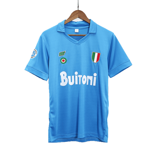 Retro 1987/88 Napoli Home Soccer Jersey