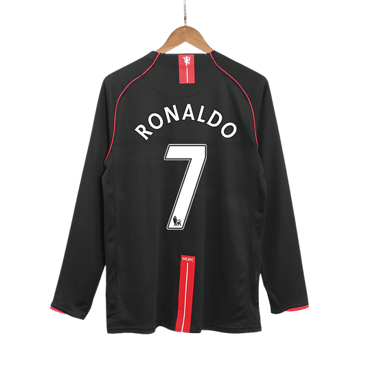 Manchester United RONALDO #7 Retro Jersey Away Soccer Shirt 2007/08